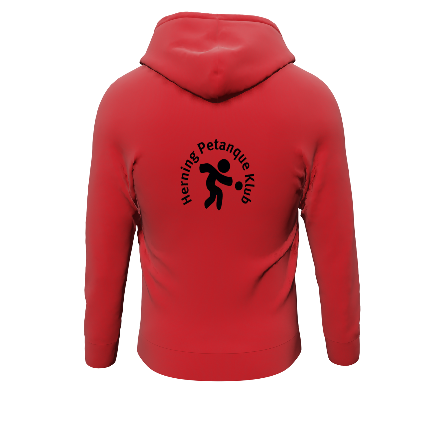 Bomulds Hoodie ZIP - Voksen - Herning Petanque