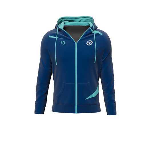 Hoodie ZIP - Korup Bordtennis Klub