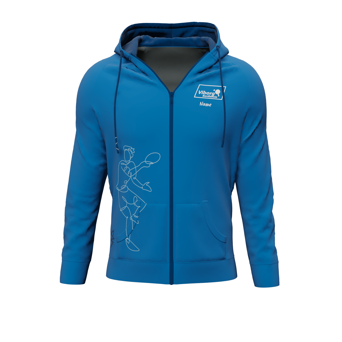 Viborg bordtennisklub - Hoodie mand