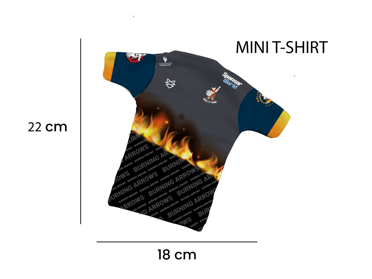 Mini T-shirt - Burning Arrows