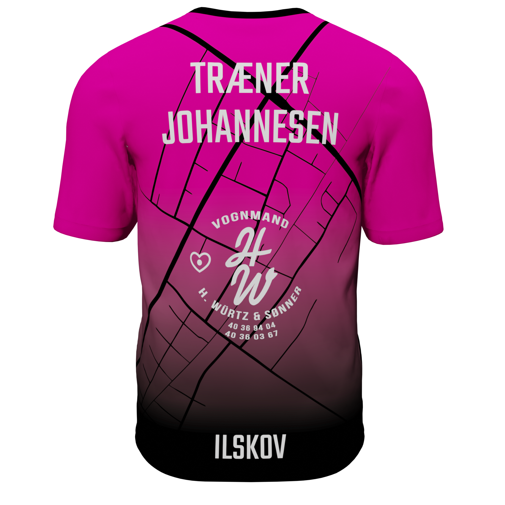 T-shirt Badminton - Ilskov Kultur- & Idrætsliv