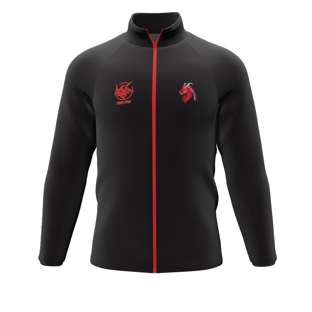 Cotton Hoodie ZIP - Adult - Holstebro Dragons