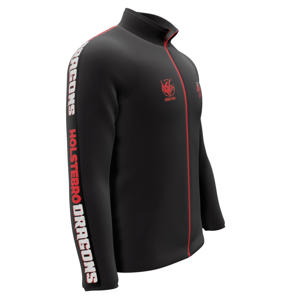 Cotton Hoodie ZIP - Adult - Holstebro Dragons