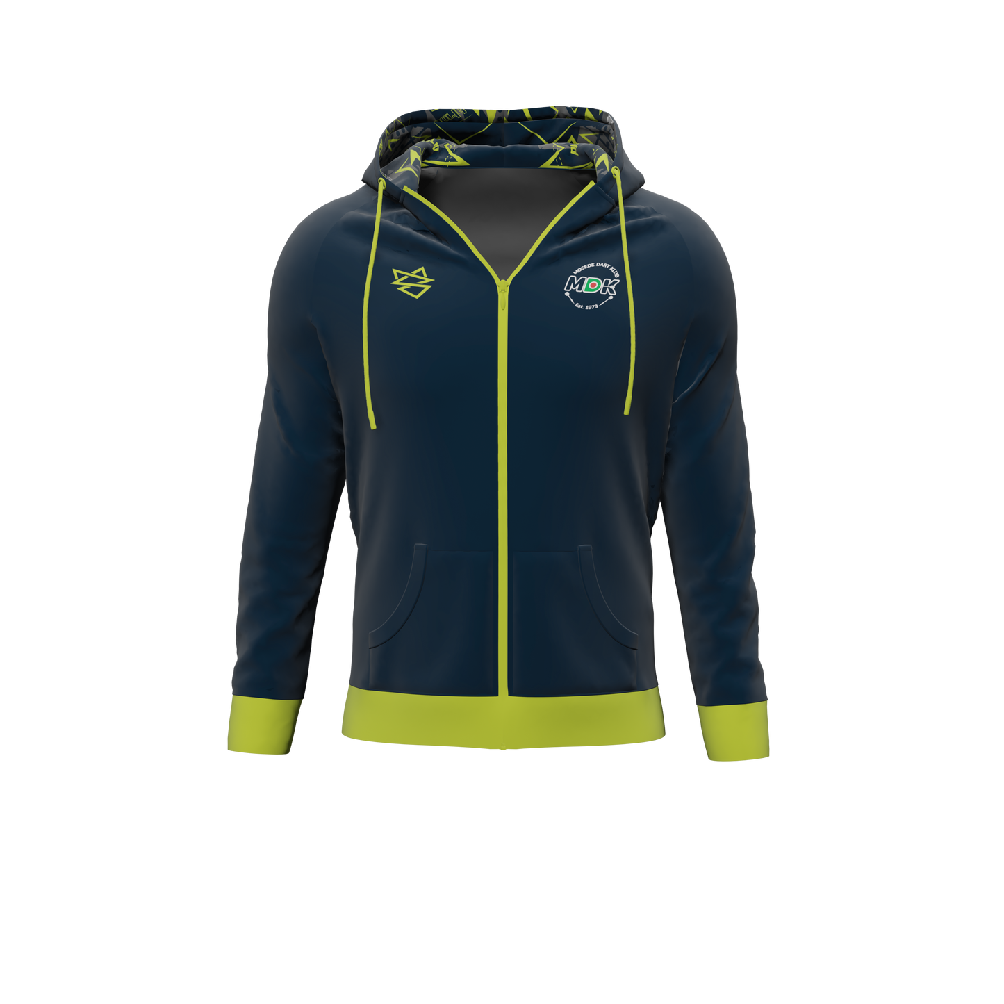 Hoodie ZIP - Mosede Dart Klub