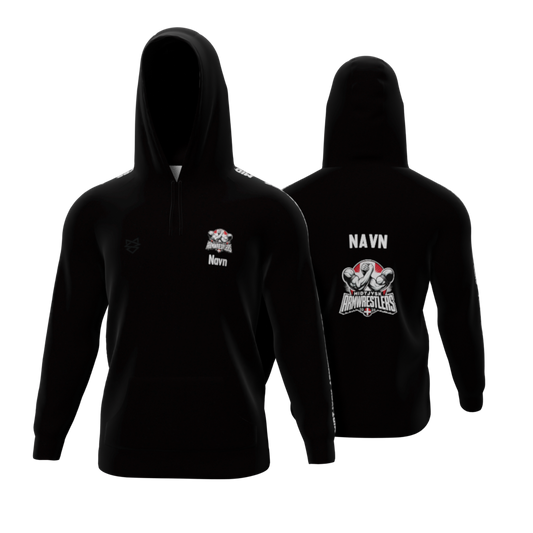 Bomulds Hoodie - Midtjysk Armwrestlers