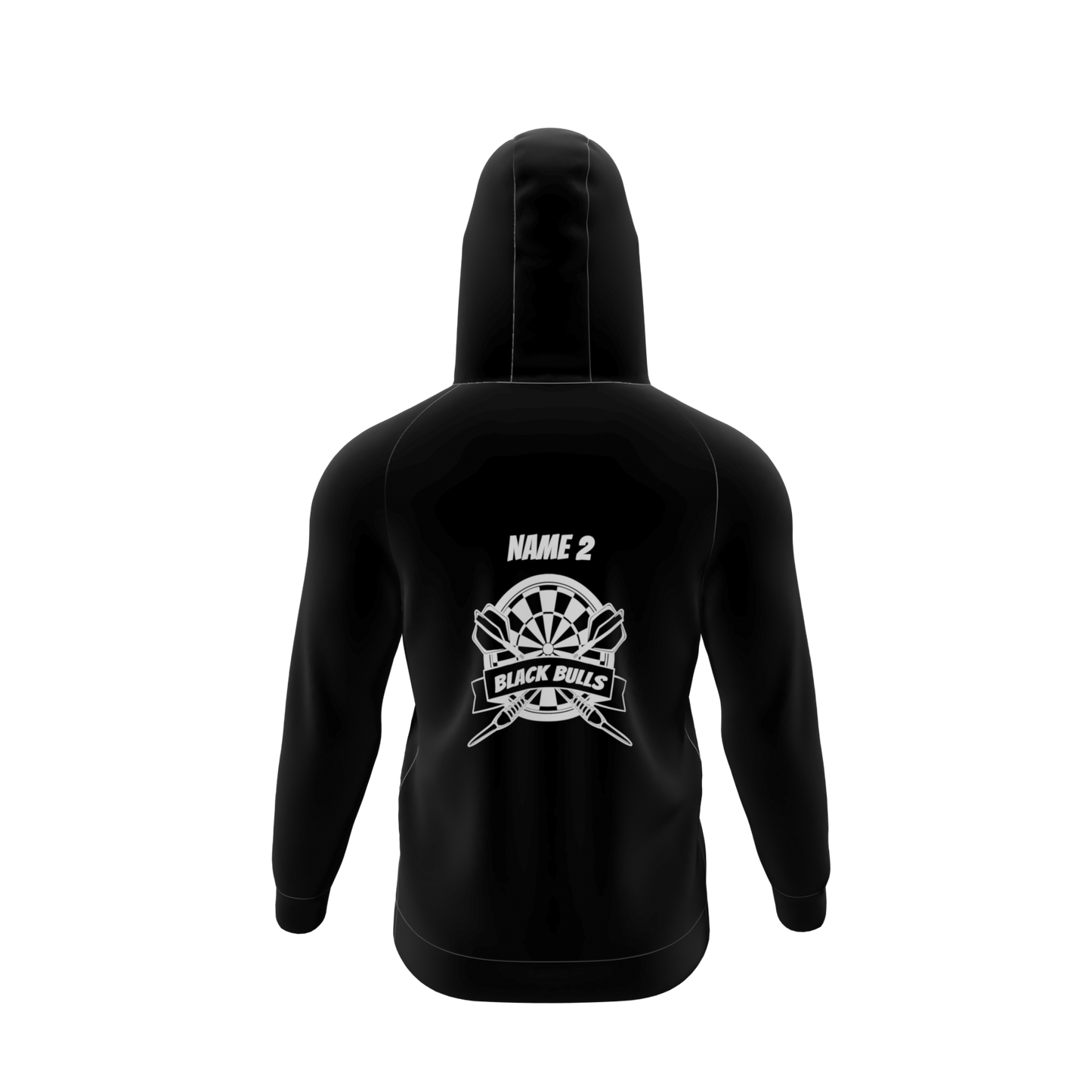 Hoodie  - Black Bulls