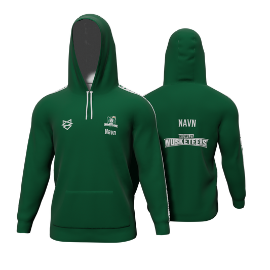 Bomulds Hoodie - Midwest Musketeers