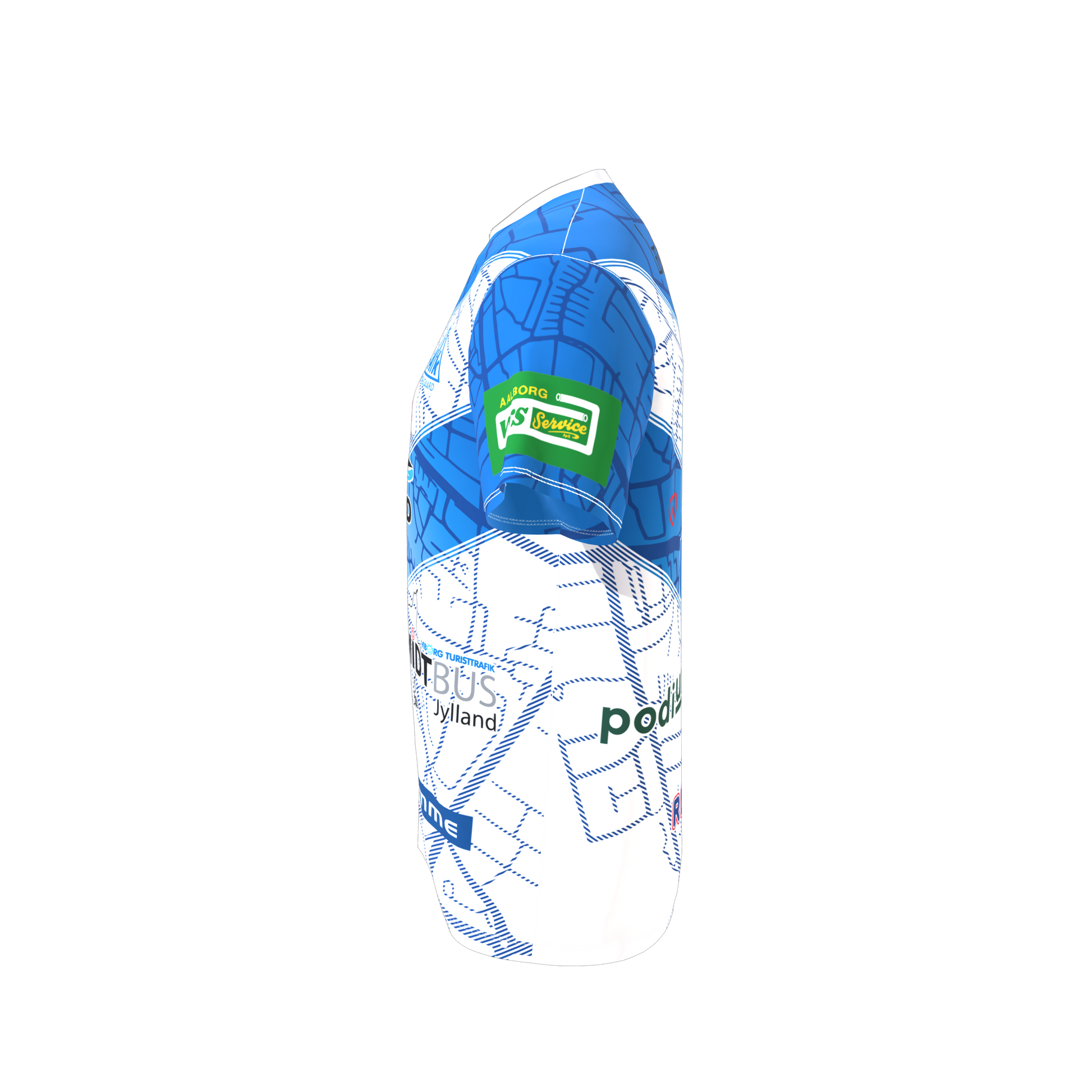 AIK Vejgaard - T-shirt m. sponsorer