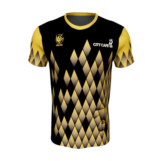 T-shirt - City Cafe'en Guld