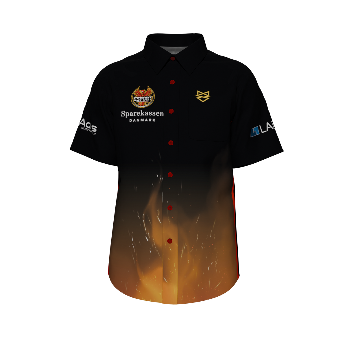 Kortærmet skjorte - Sublimation - front