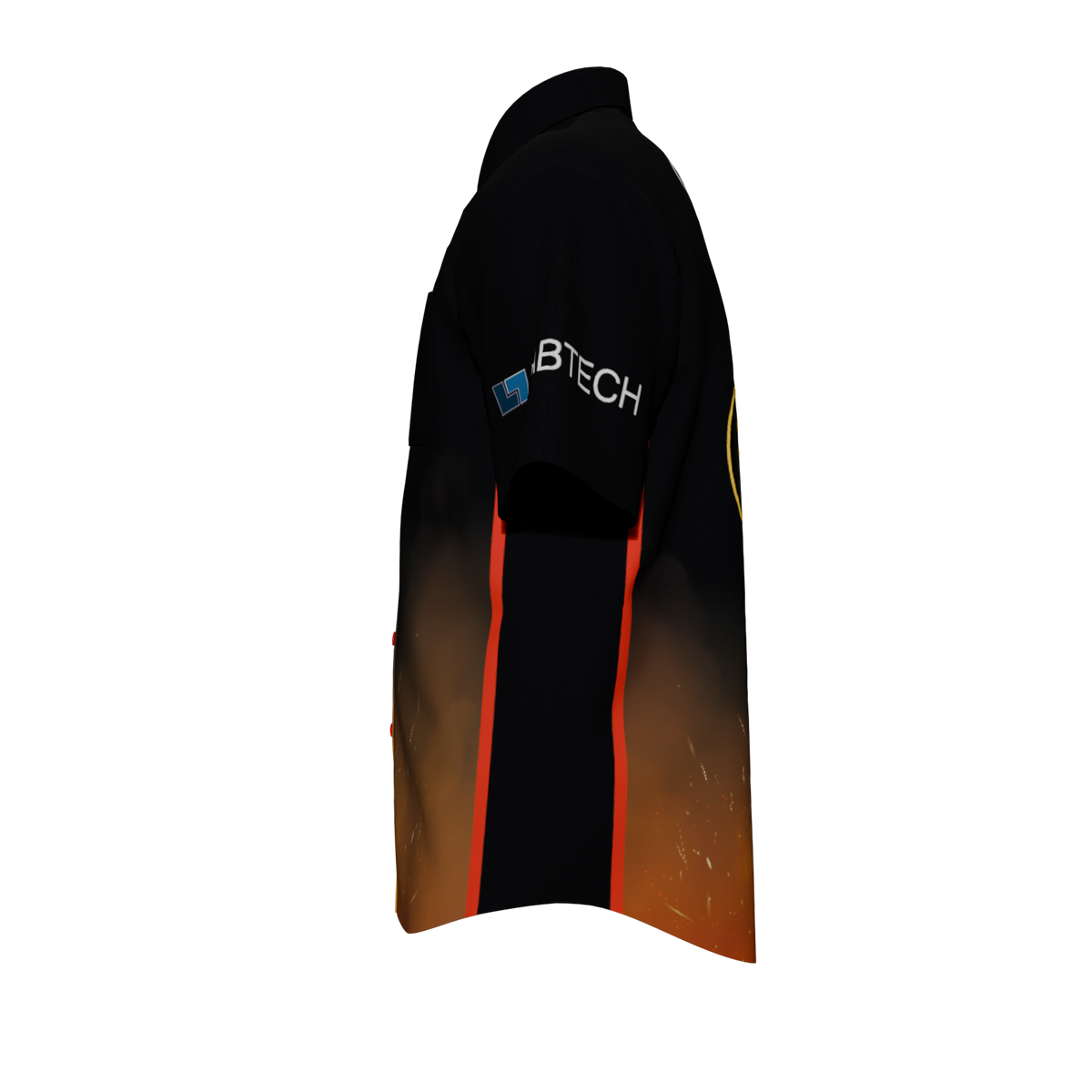 Kortærmet skjorte - Sublimation - venstre side
