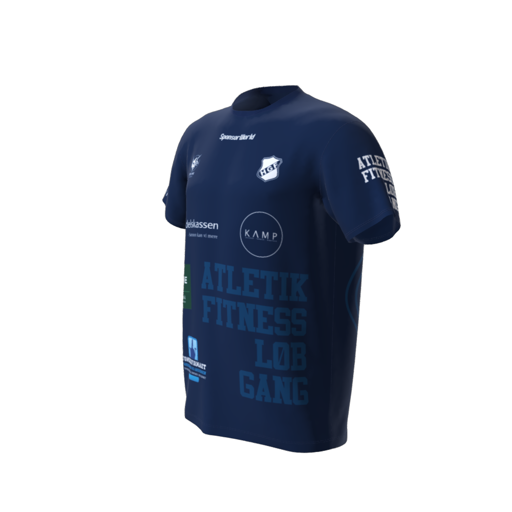 Herning atletik og motion - Trænings T-shirt - Sponsor