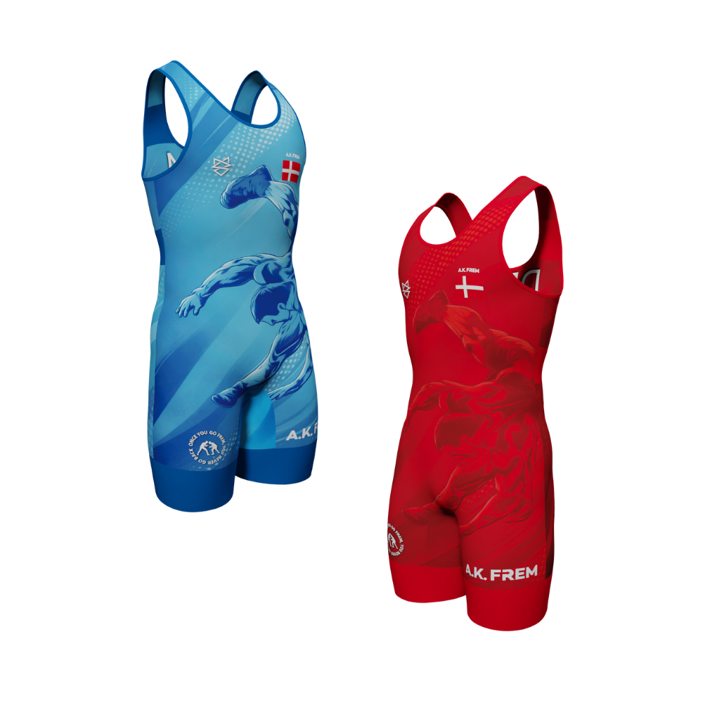 Trikot pakke Rød + Blå - A.K. Frem