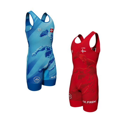 Trikot pakke Rød + Blå - A.K. Frem
