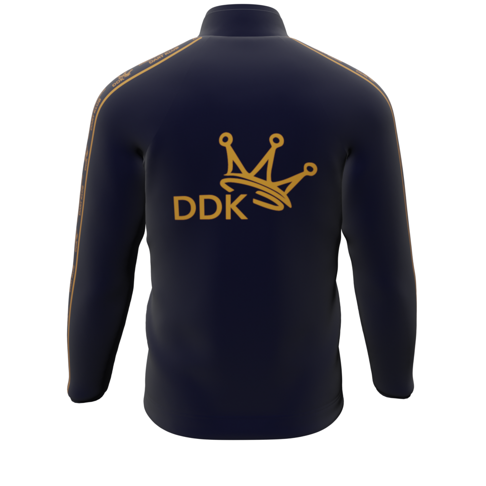 Bomulds Cardigan ZIP - Dronningborg Dart Klub