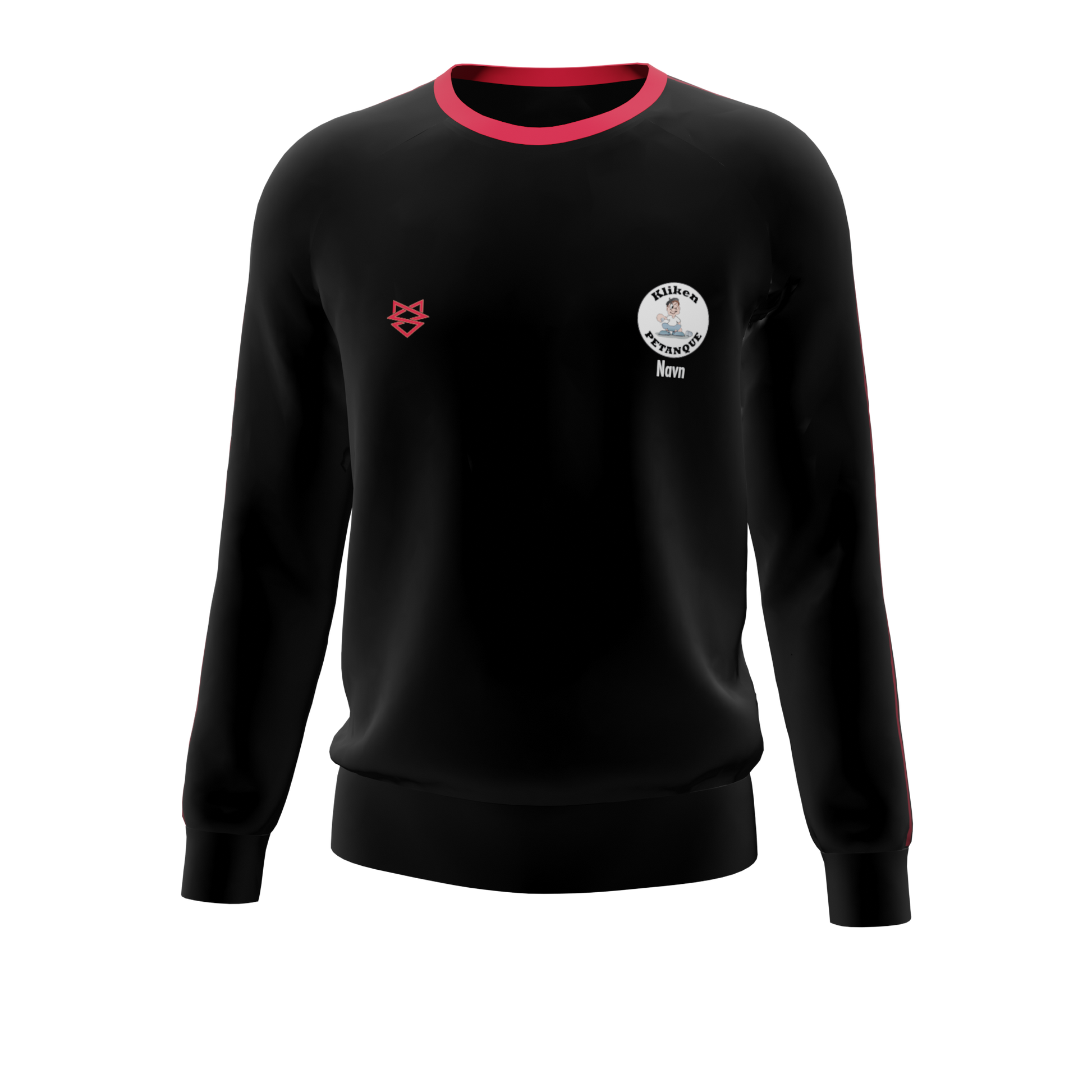 Bomulds Sweatshirt - Kliken Petanque - SponsorWorld