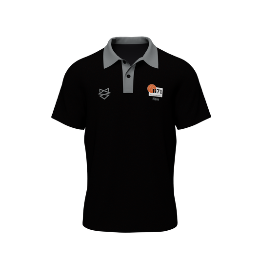 Bomulds Polo - B71 Basketball - SponsorWorld