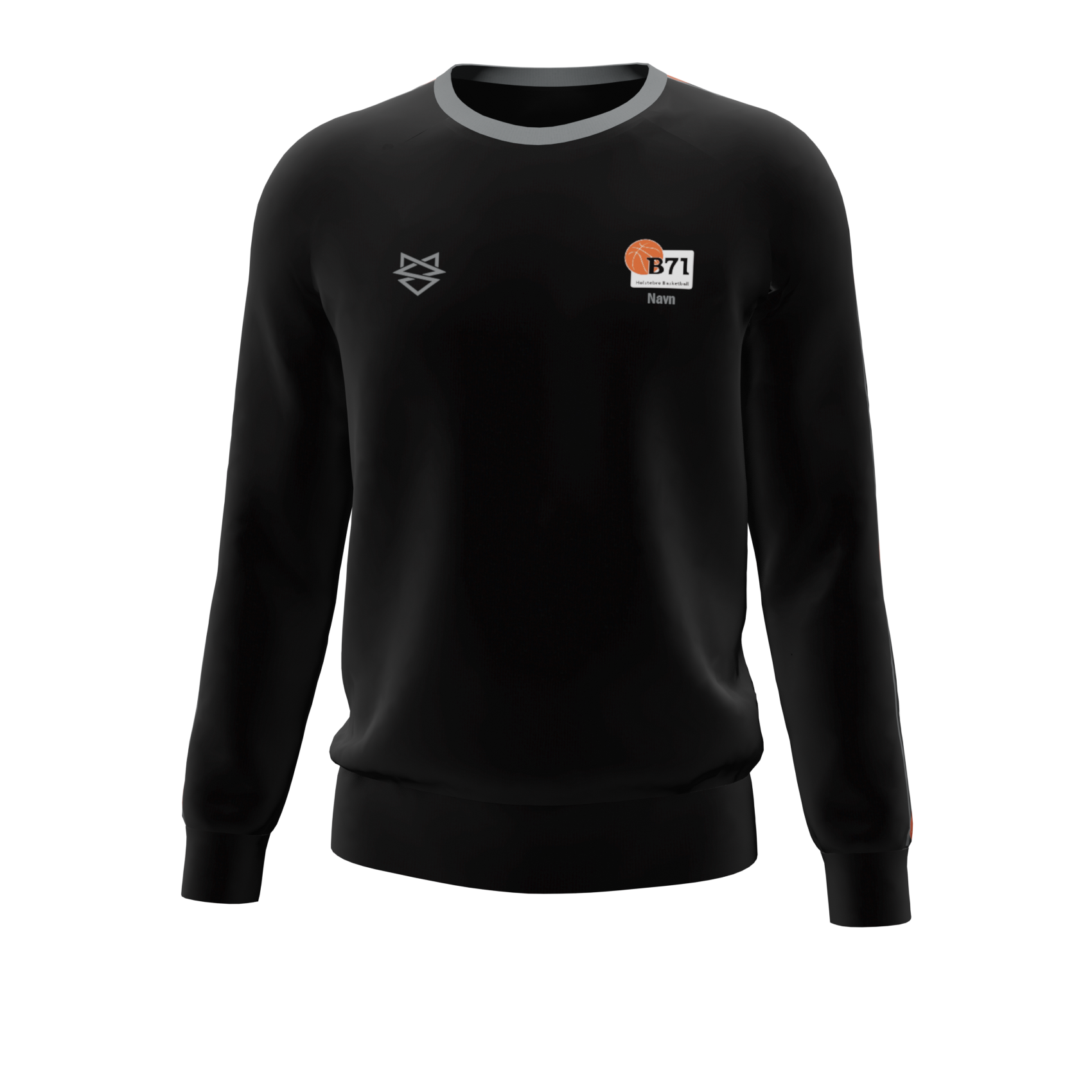 Bomulds Sweatshirt - B71 Basketball - SponsorWorld