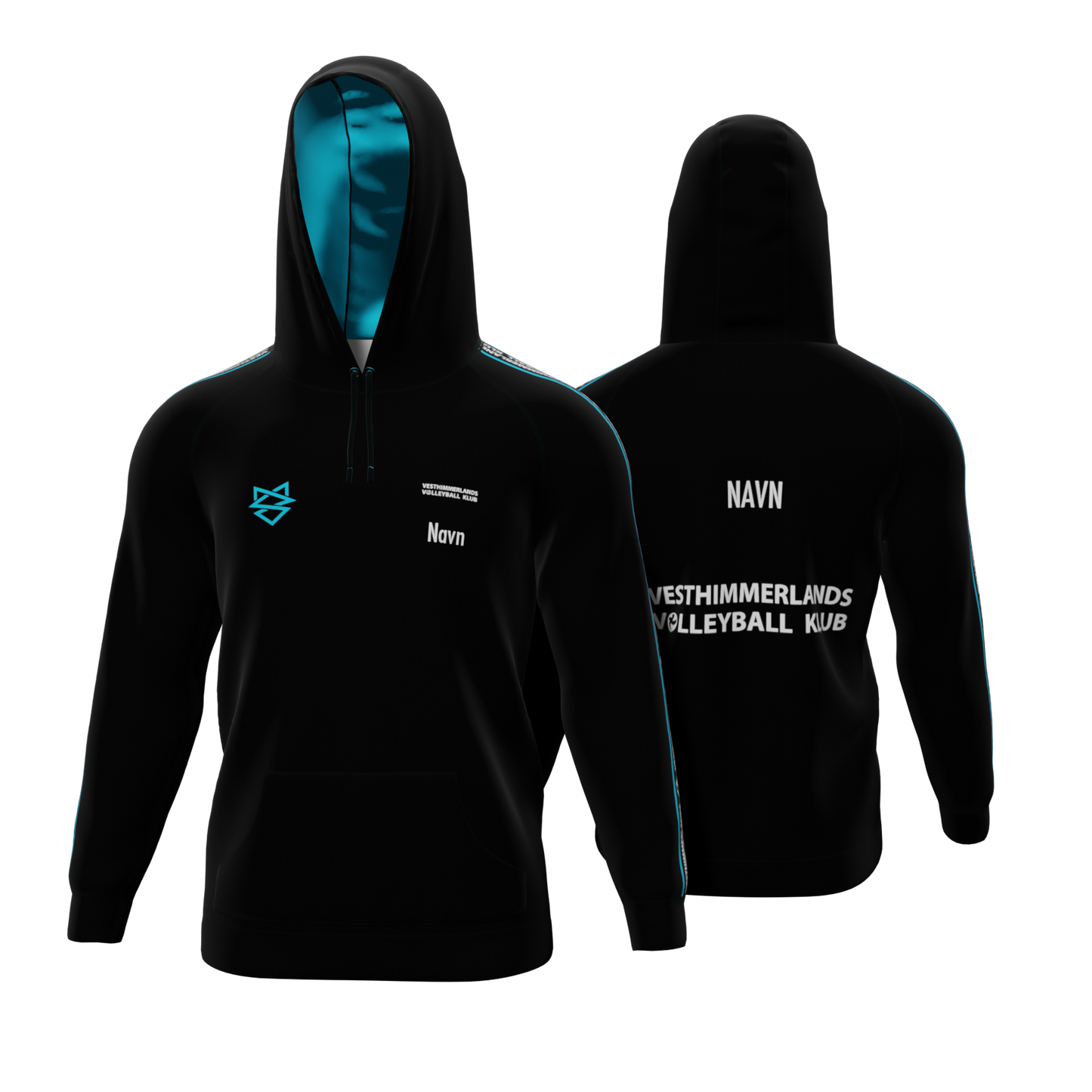 Bomulds Hoodie - Vesthimmerlands Volleyball Klub
