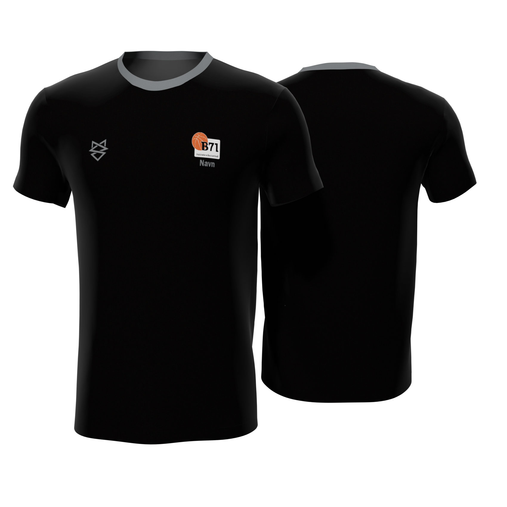 Bomulds T-shirt - B71 Basketball - SponsorWorld