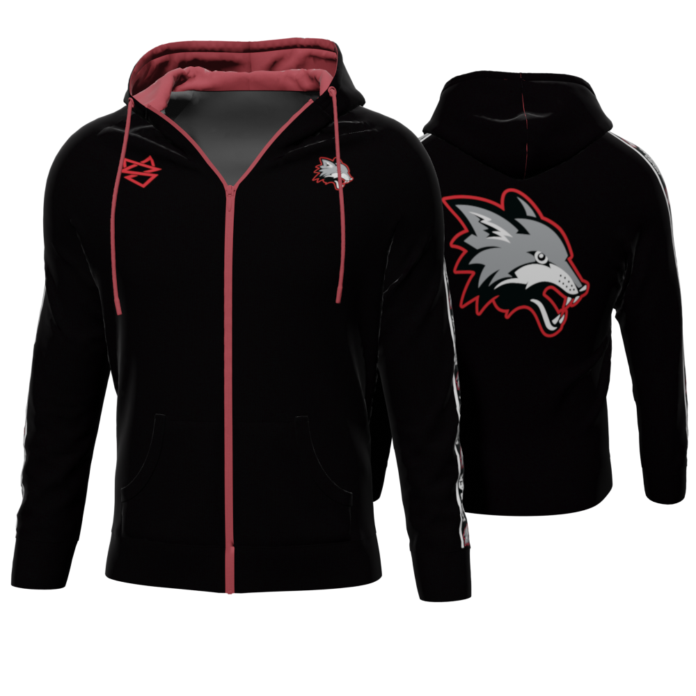 Bomulds Hoodie ZIP - Holbæk Esport