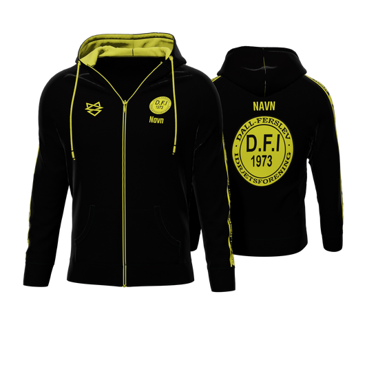 Bomulds Hoodie ZIP - Dall Ferslev