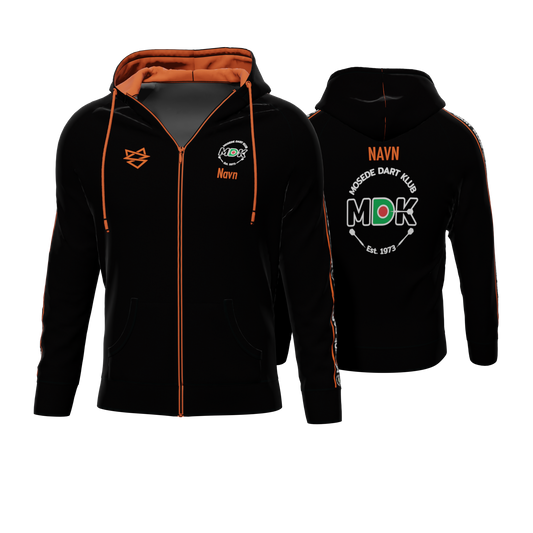 Bomulds Hoodie ZIP - Mosede Dart Klub