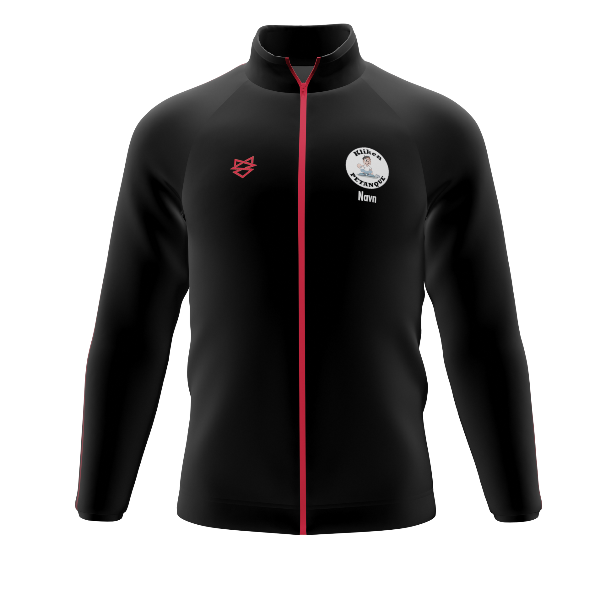 Bomulds cardigan  - Kliken Petanque - SponsorWorld