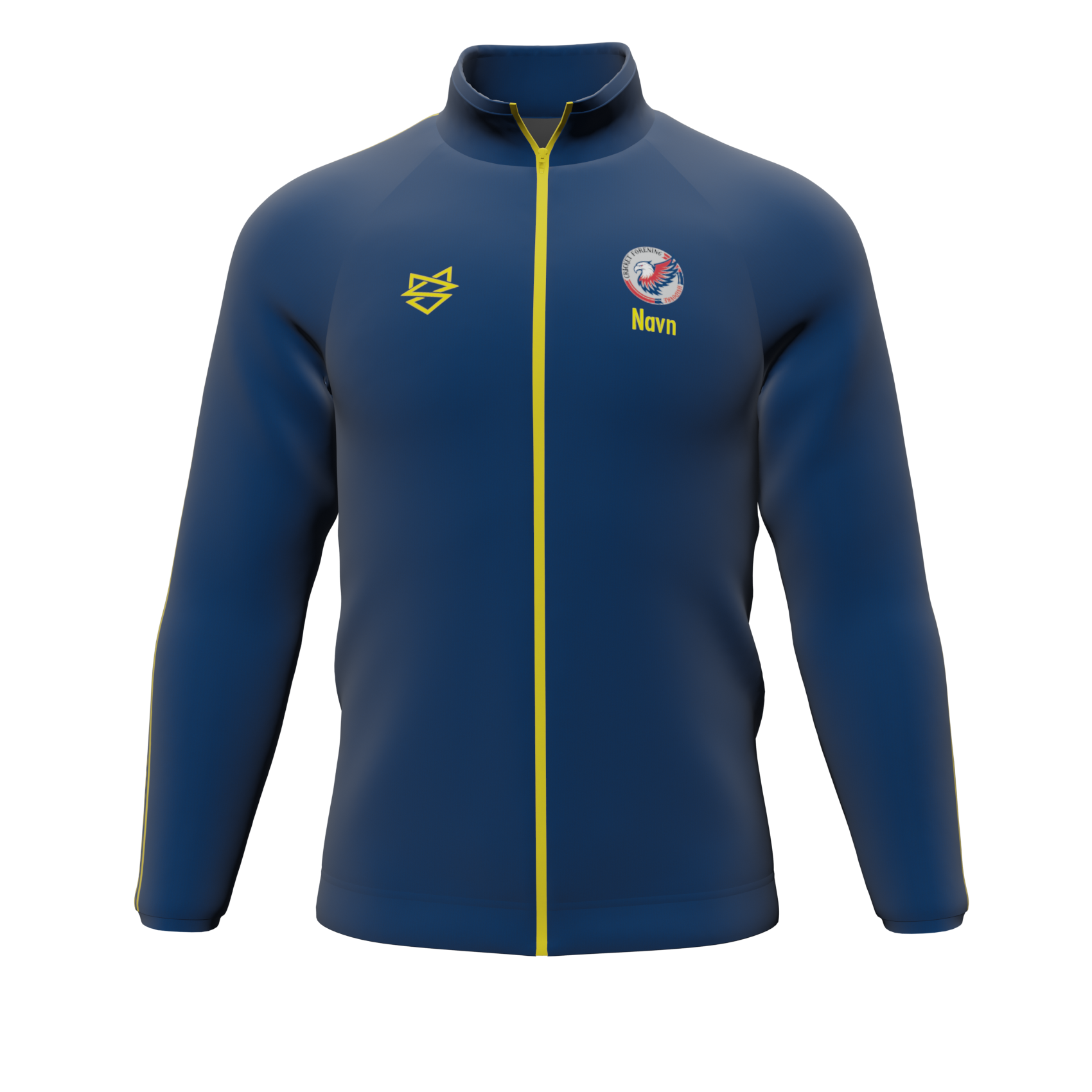 Bomulds cardigan  - Hvidovre Cricket - SponsorWorld