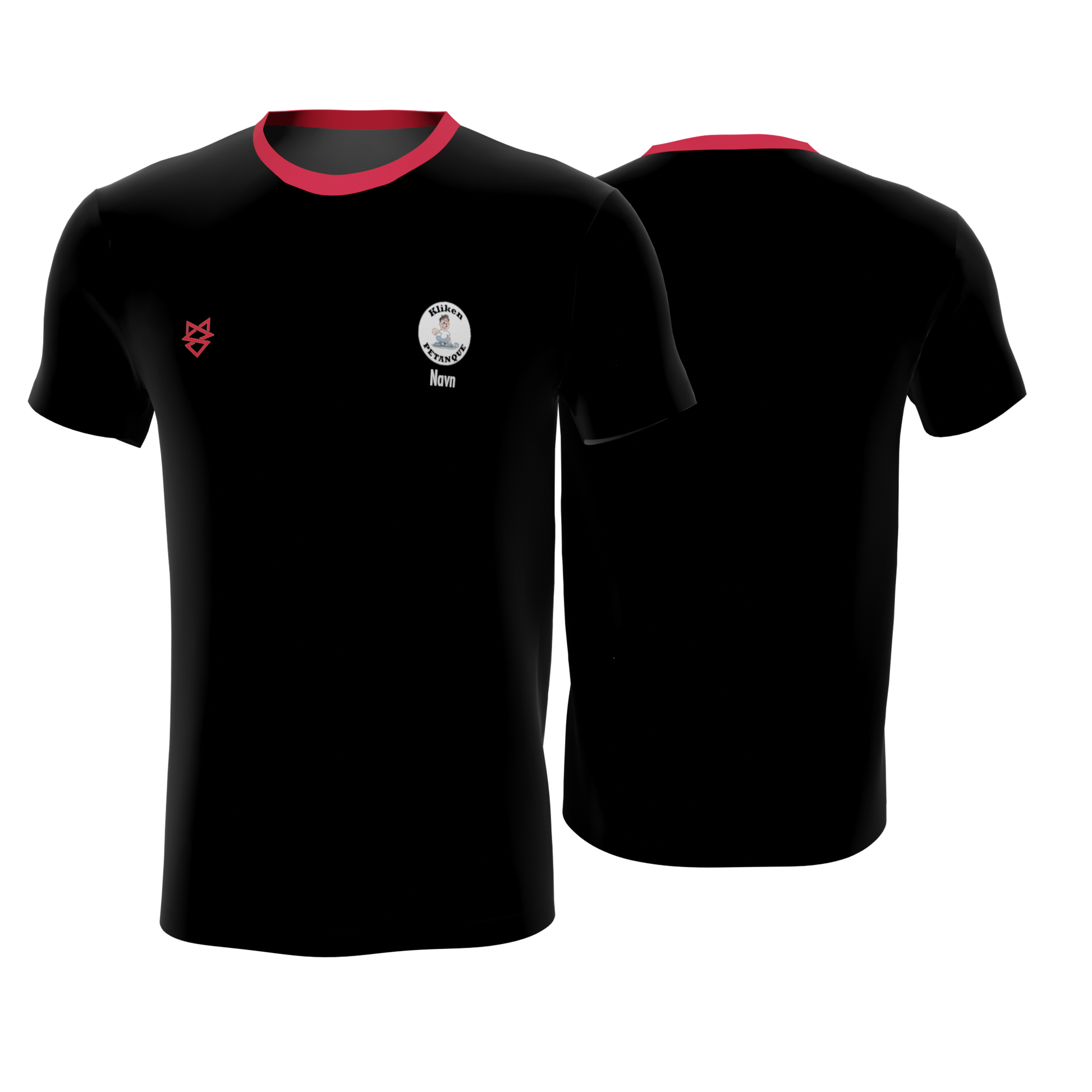 Bomulds T-shirt - Kliken Petanque - SponsorWorld