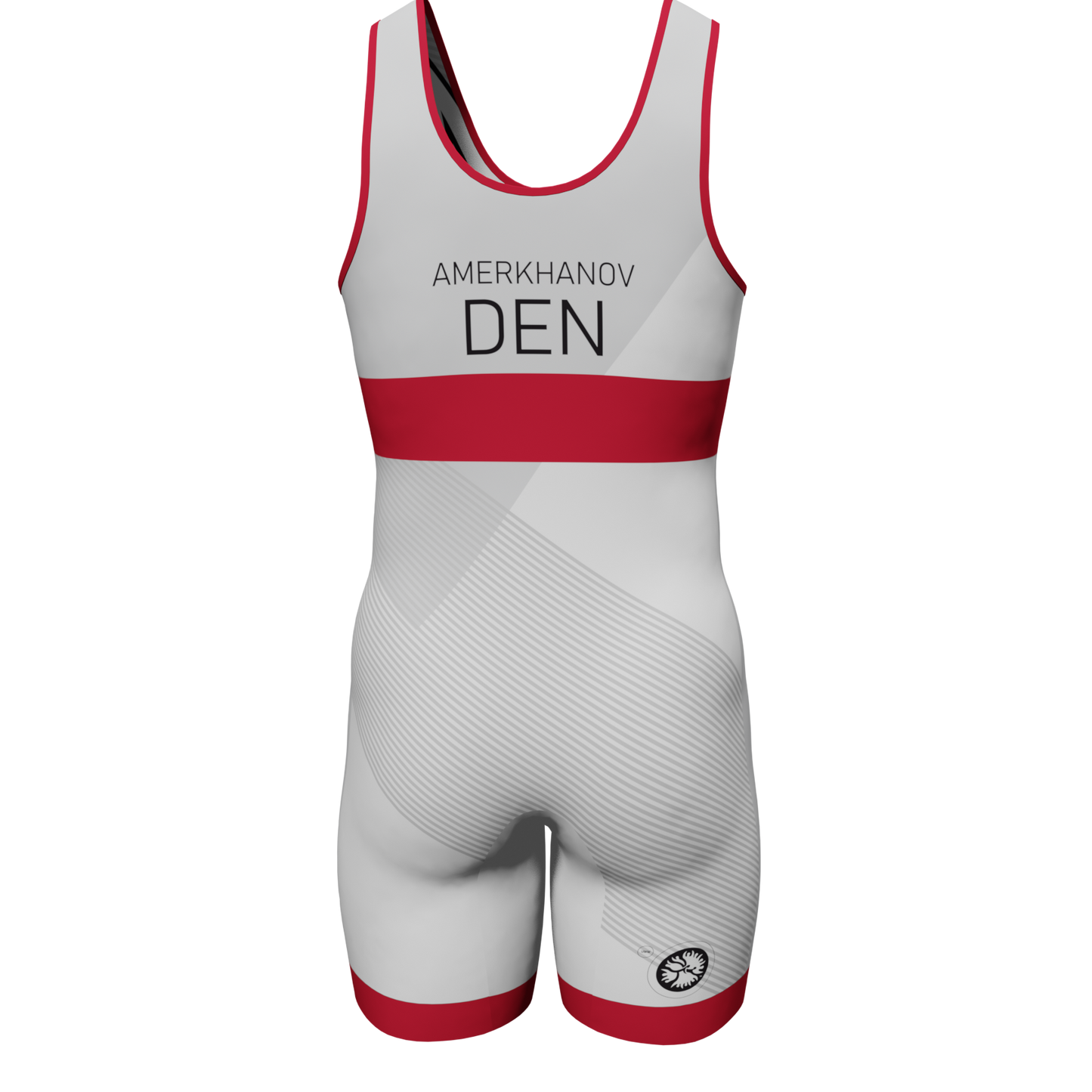 Rød | Hvid Trikot - Herning Brydeklub