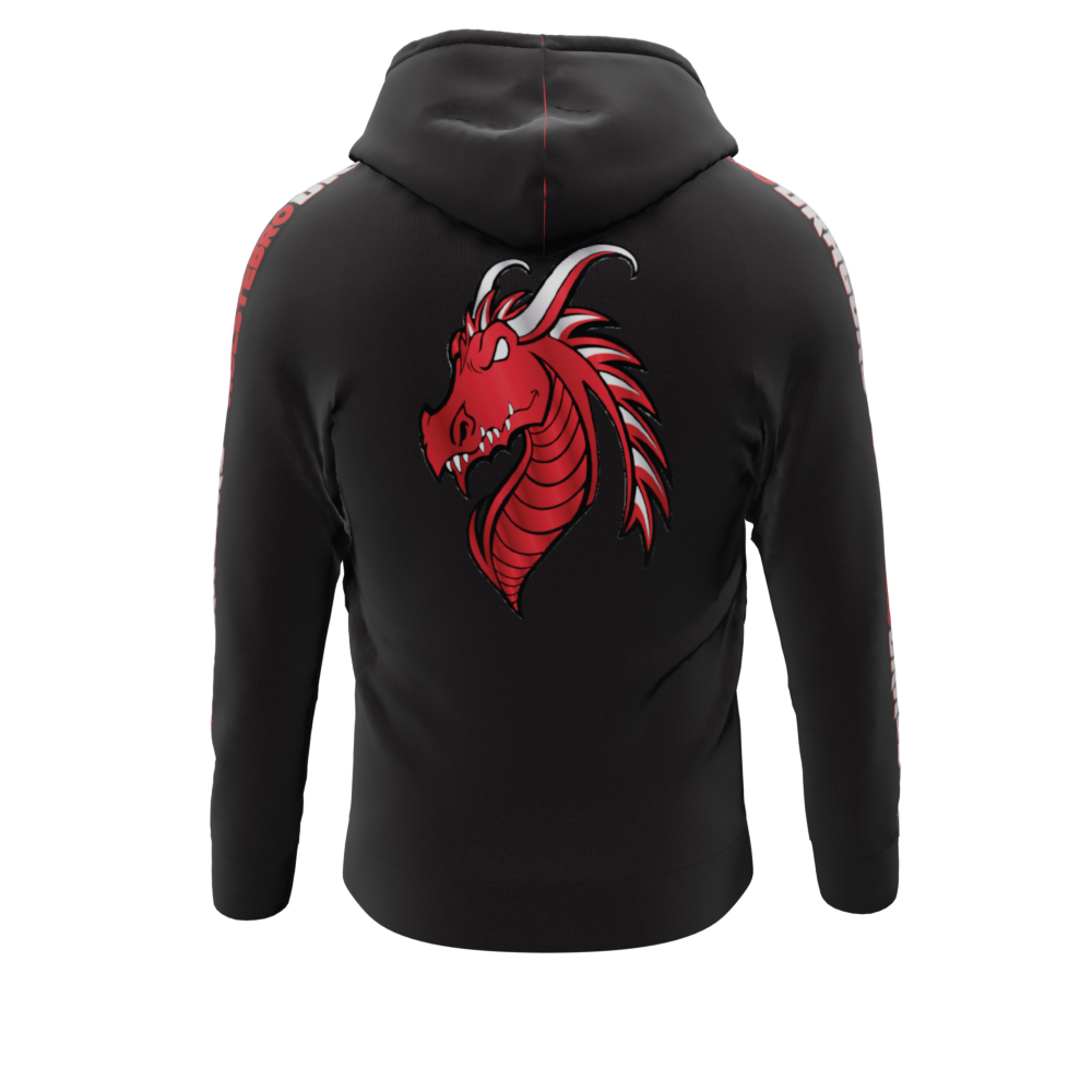 Cotton Hoodie ZIP - Adult - Holstebro Dragons