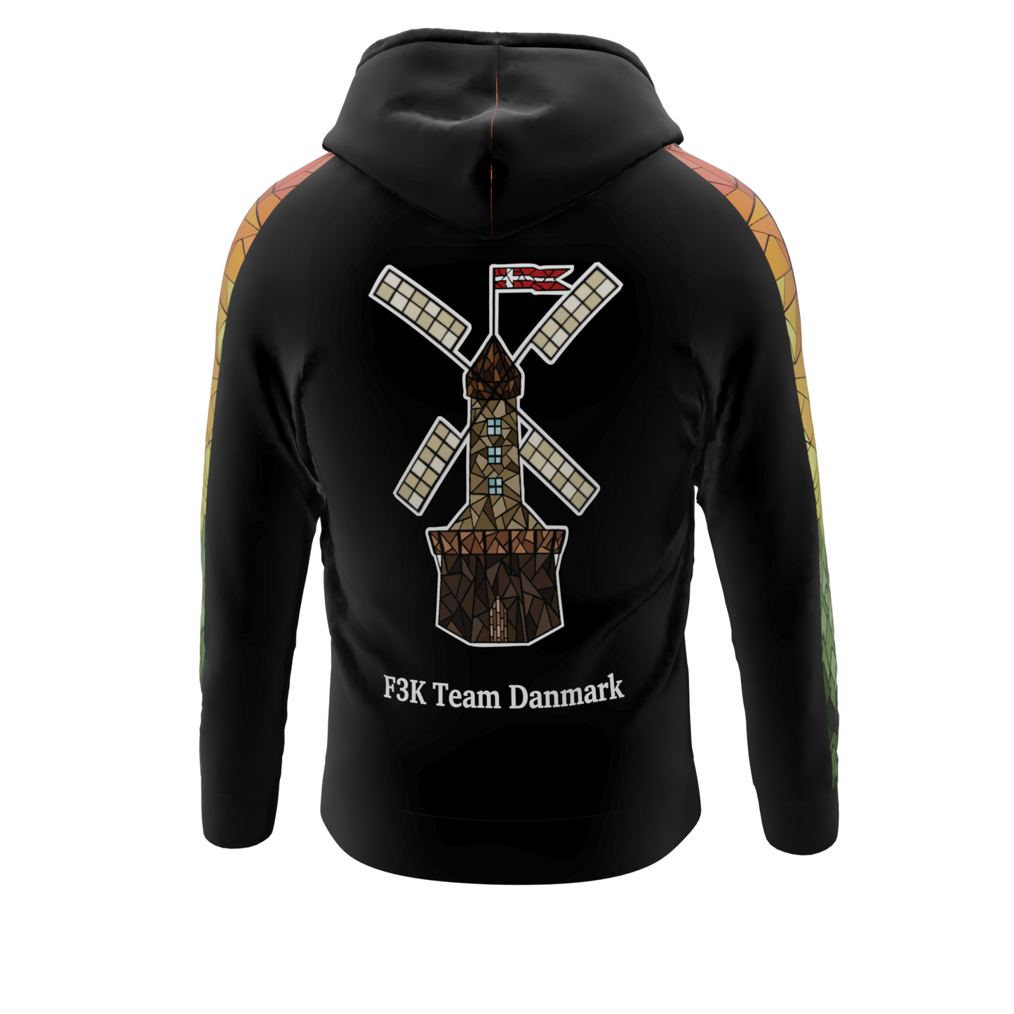 Hoodie ZIP sublimation - F3K - Svæveflyve klub