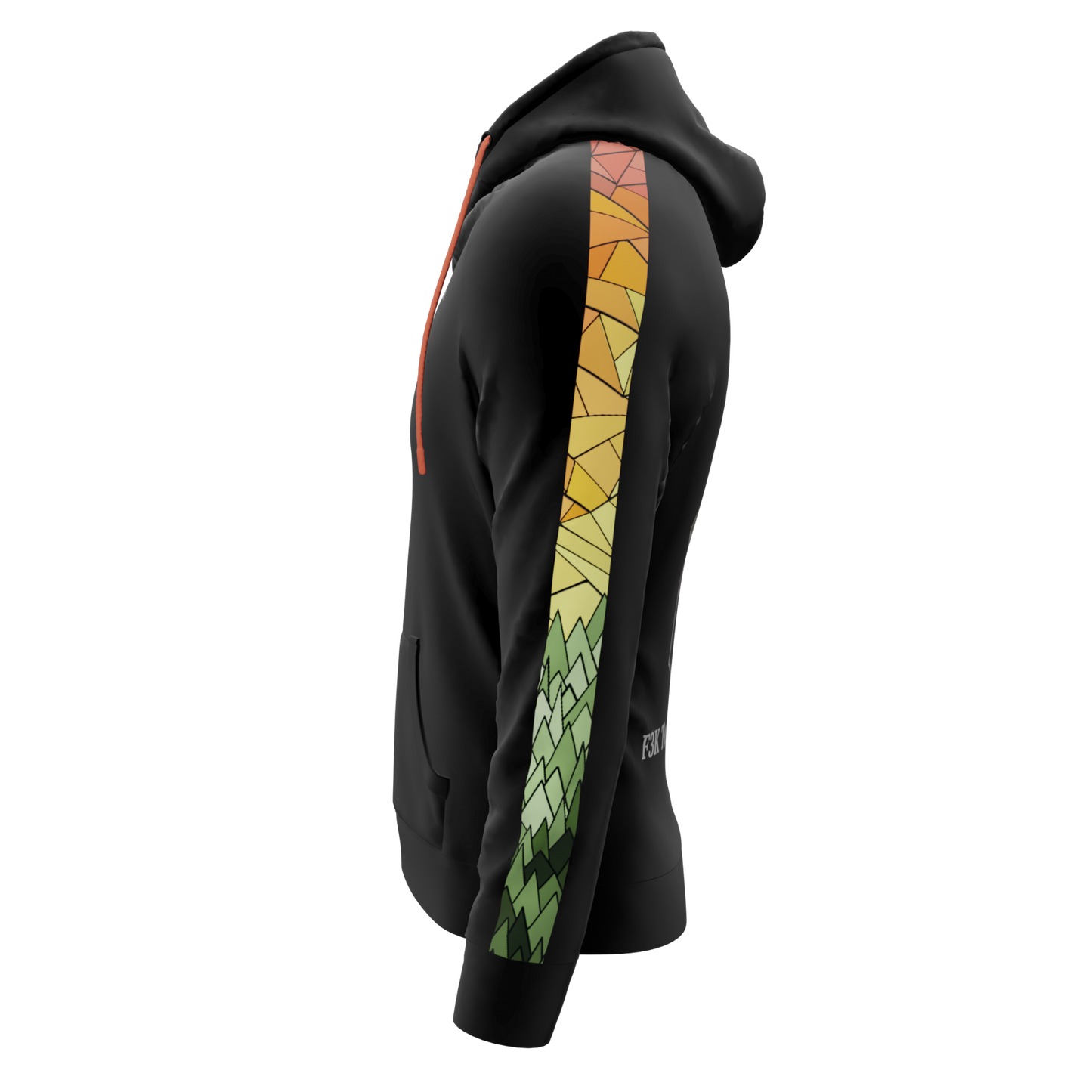 Hoodie ZIP sublimation - F3K - Svæveflyve klub