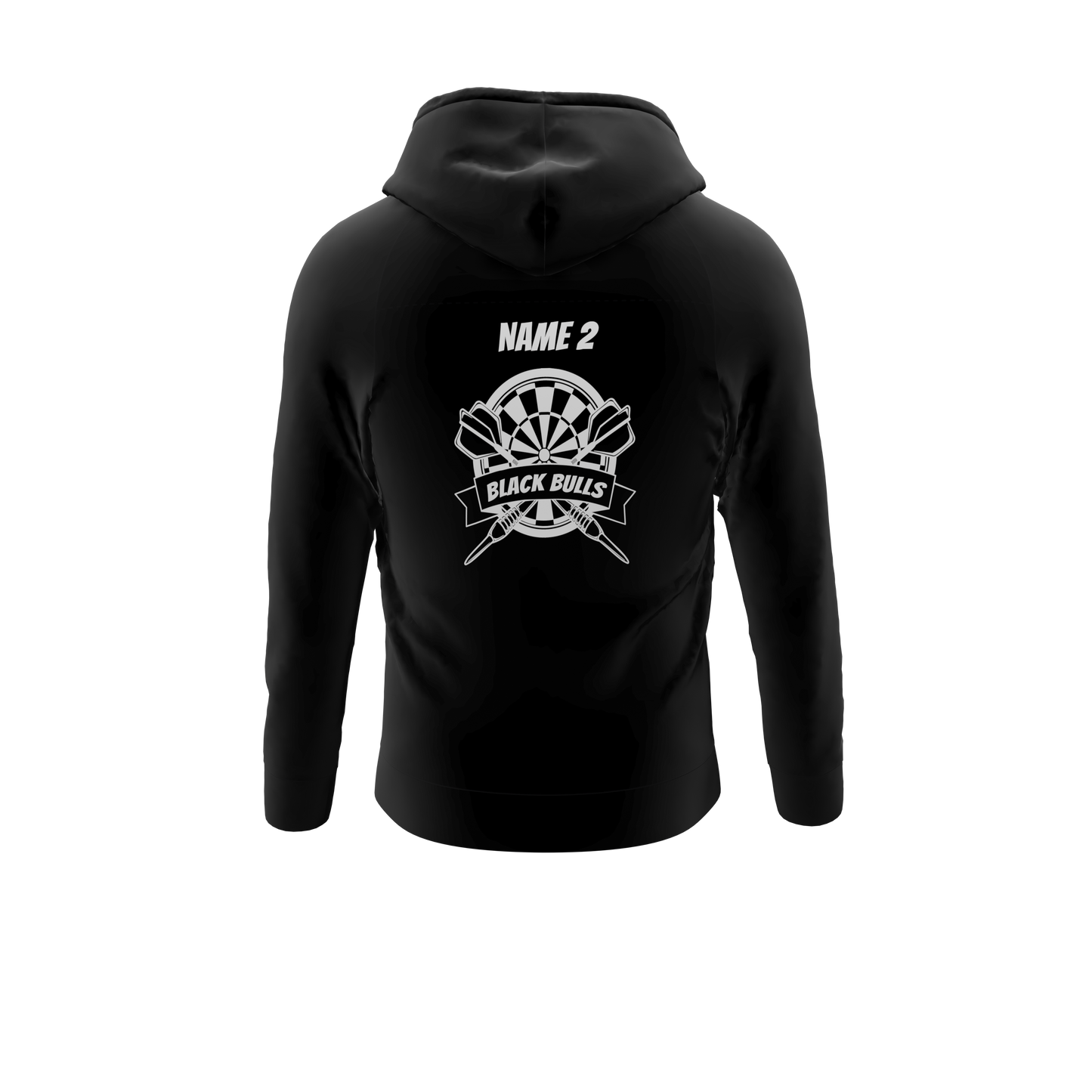 Hoodie ZIP - Black Bulls
