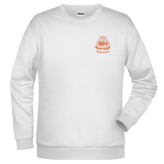 Bomulds Sweatshirt - Voksen -  SNEJBJERG BADMINTON - SponsorWorld
