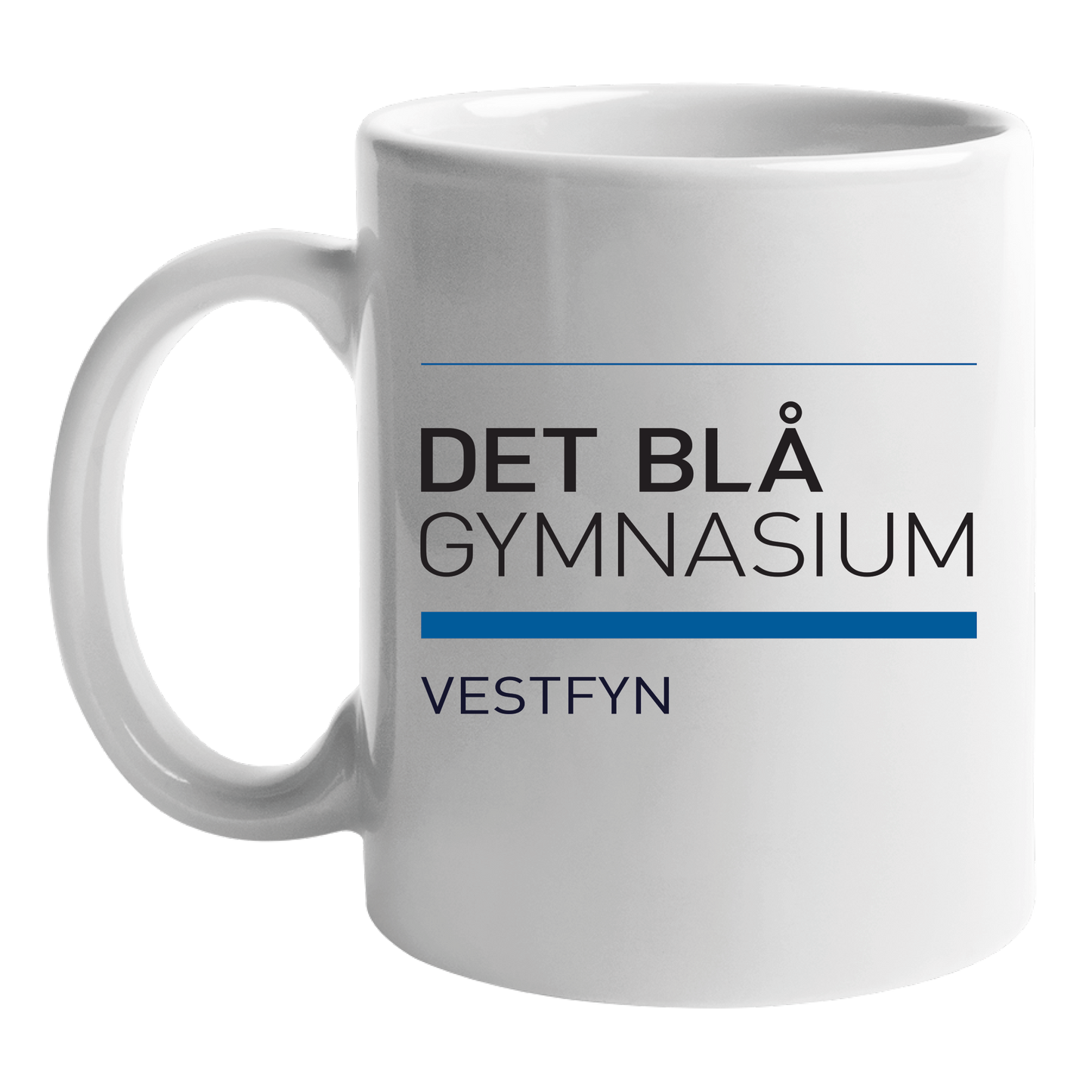 Kop med klub logo -  DBG - DET BLÅ GYMNASIUM