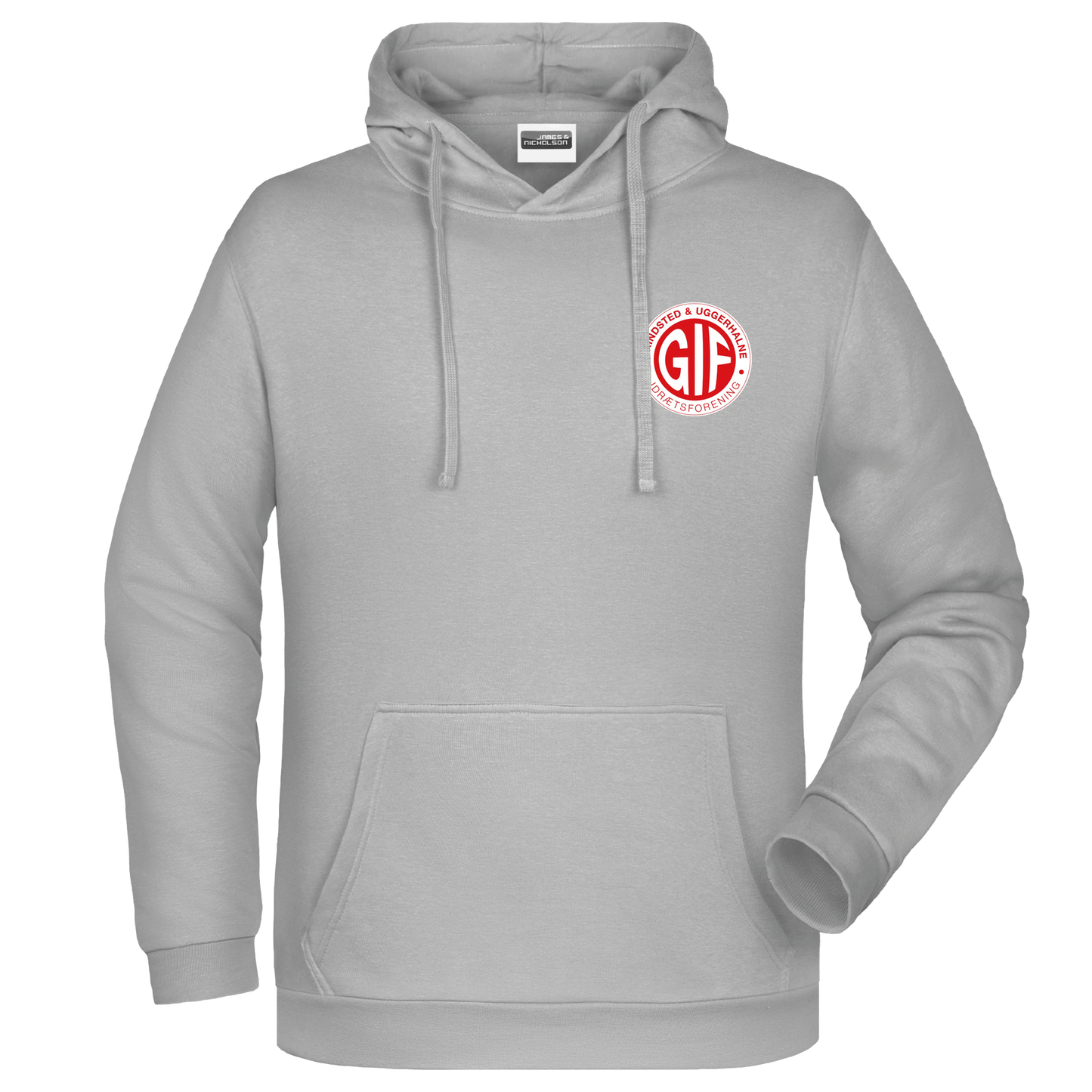 Bomulds Hoodie - Voksen -  GRINDSTED & UGGERHALNE