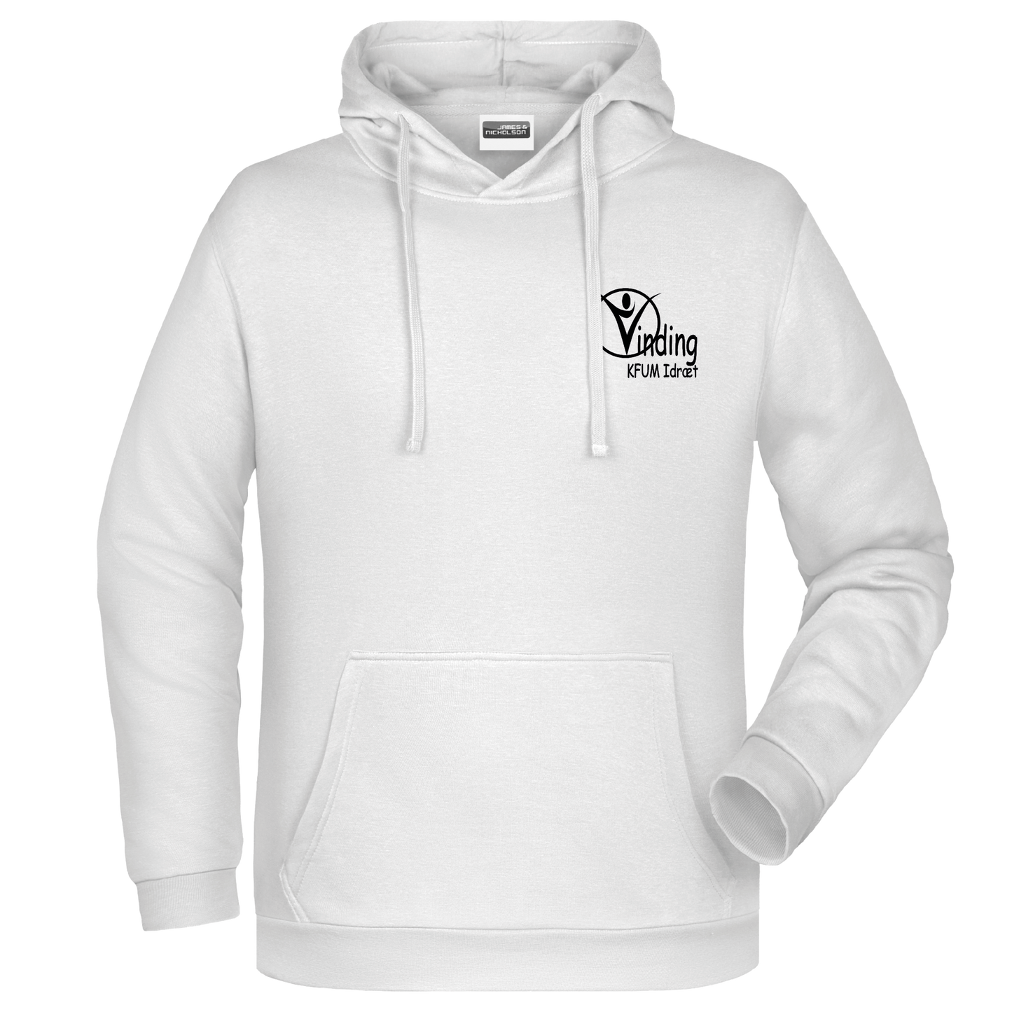 Bomulds Hoodie - Barn - Vinding KFUM