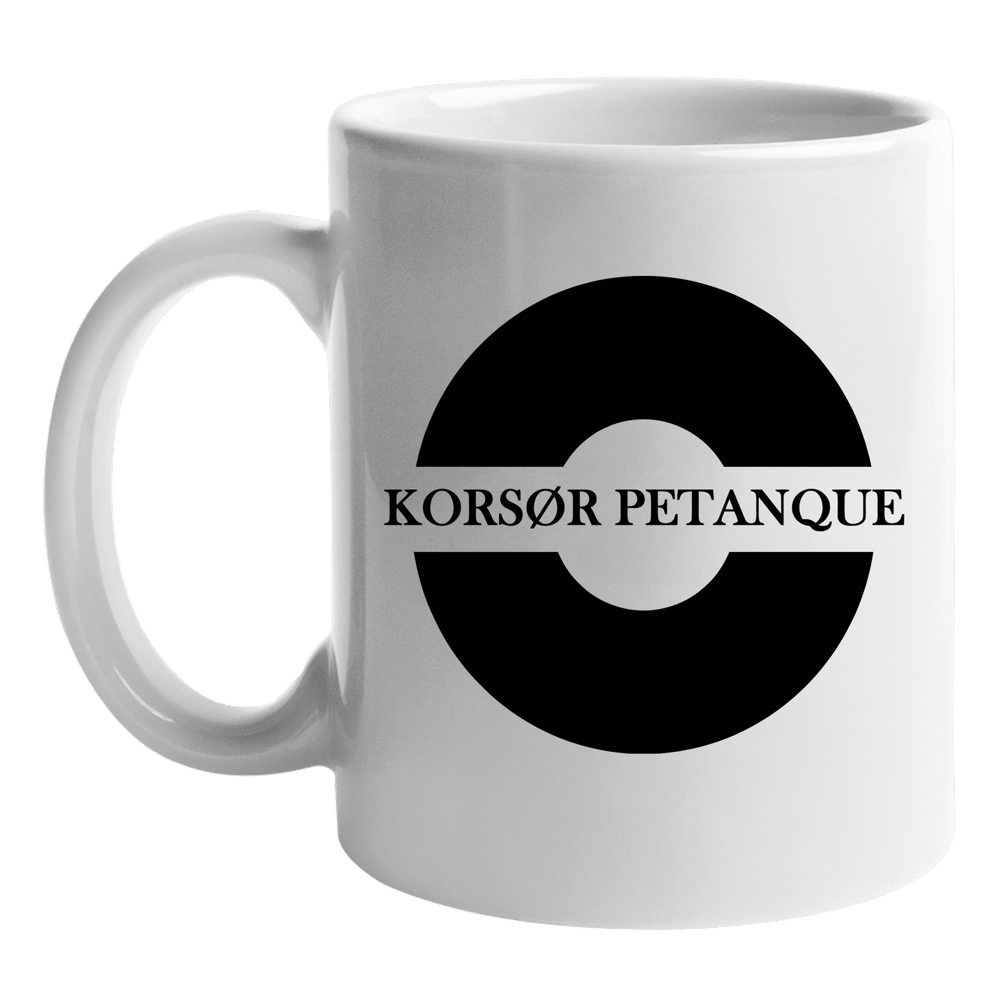 Kop med klub logo - Korsør petanque klub