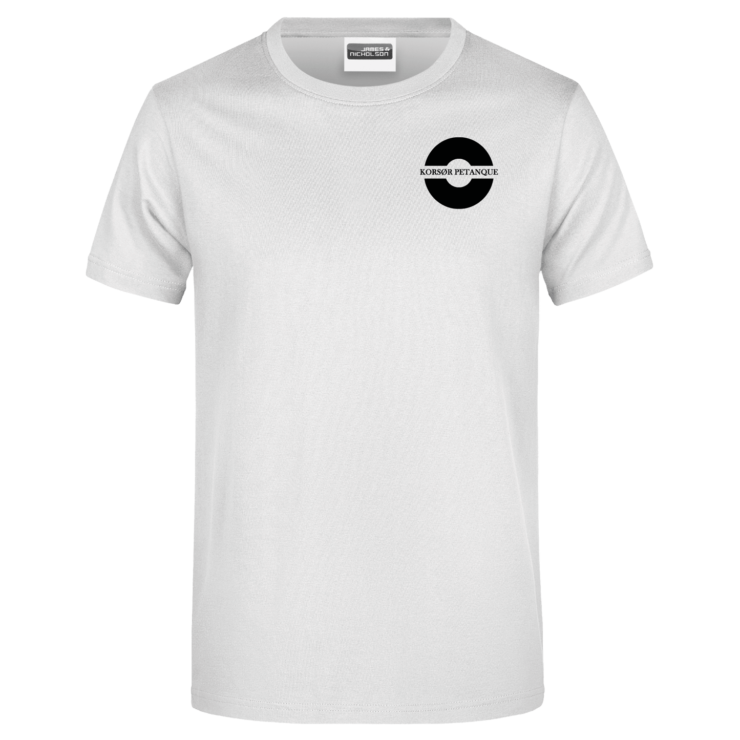 Bomulds T-shirt - Voksen - Korsør petanque klub