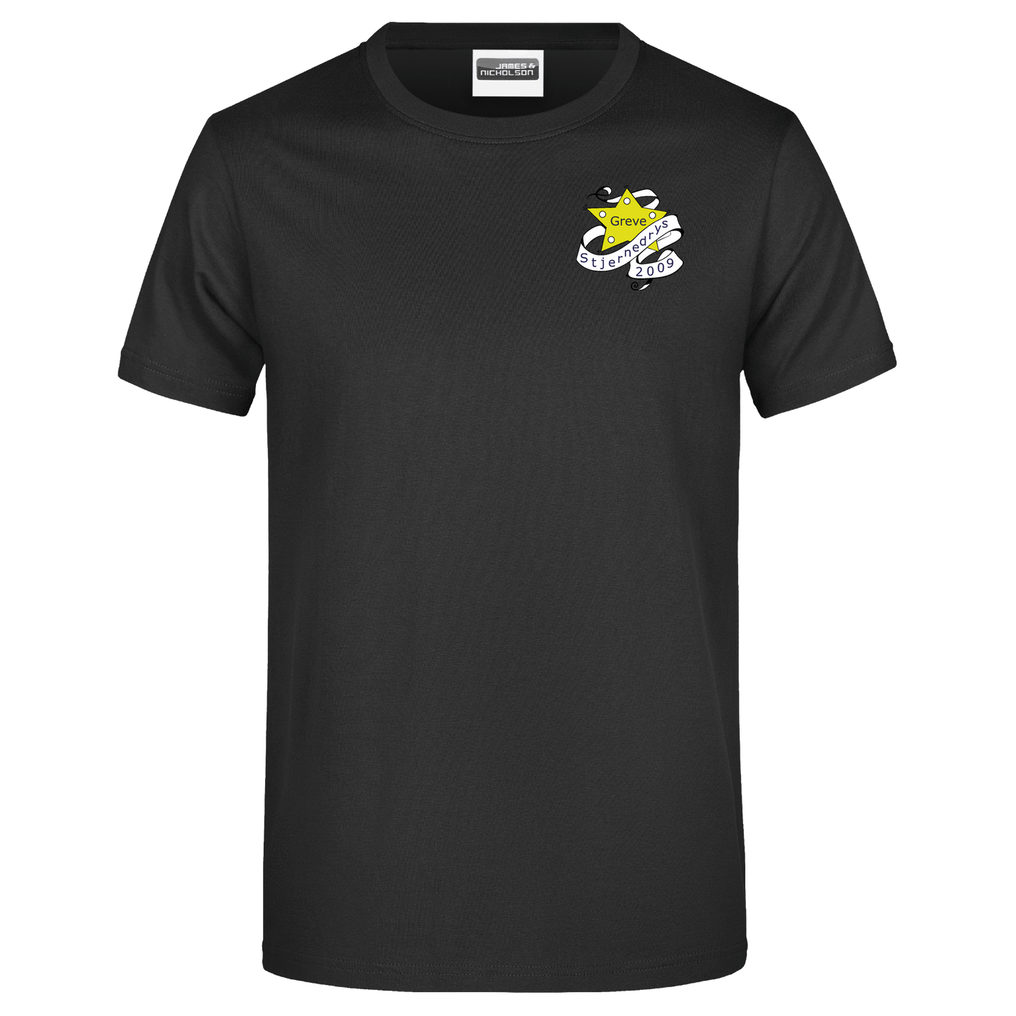 Bomulds T-shirt - Voksen -  STJERNE DRYS