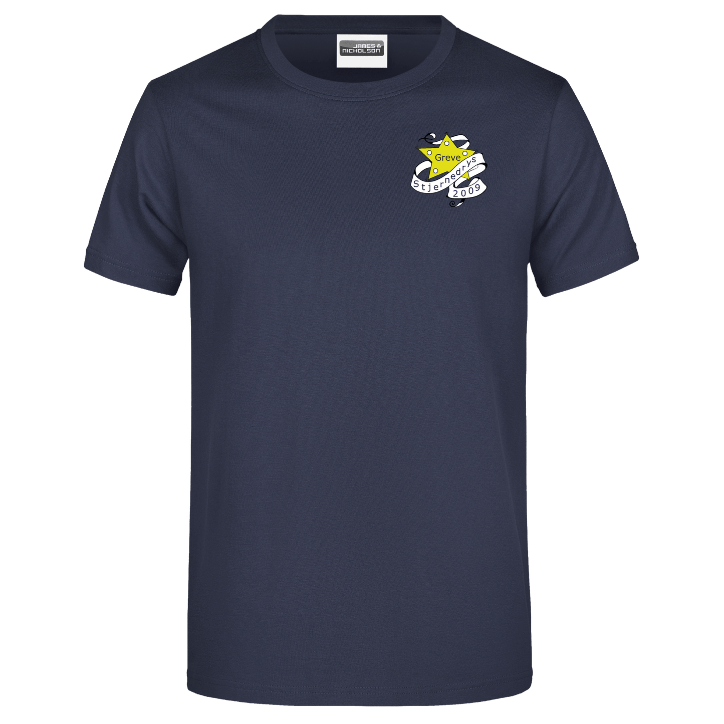 Bomulds T-shirt - Voksen -  STJERNE DRYS