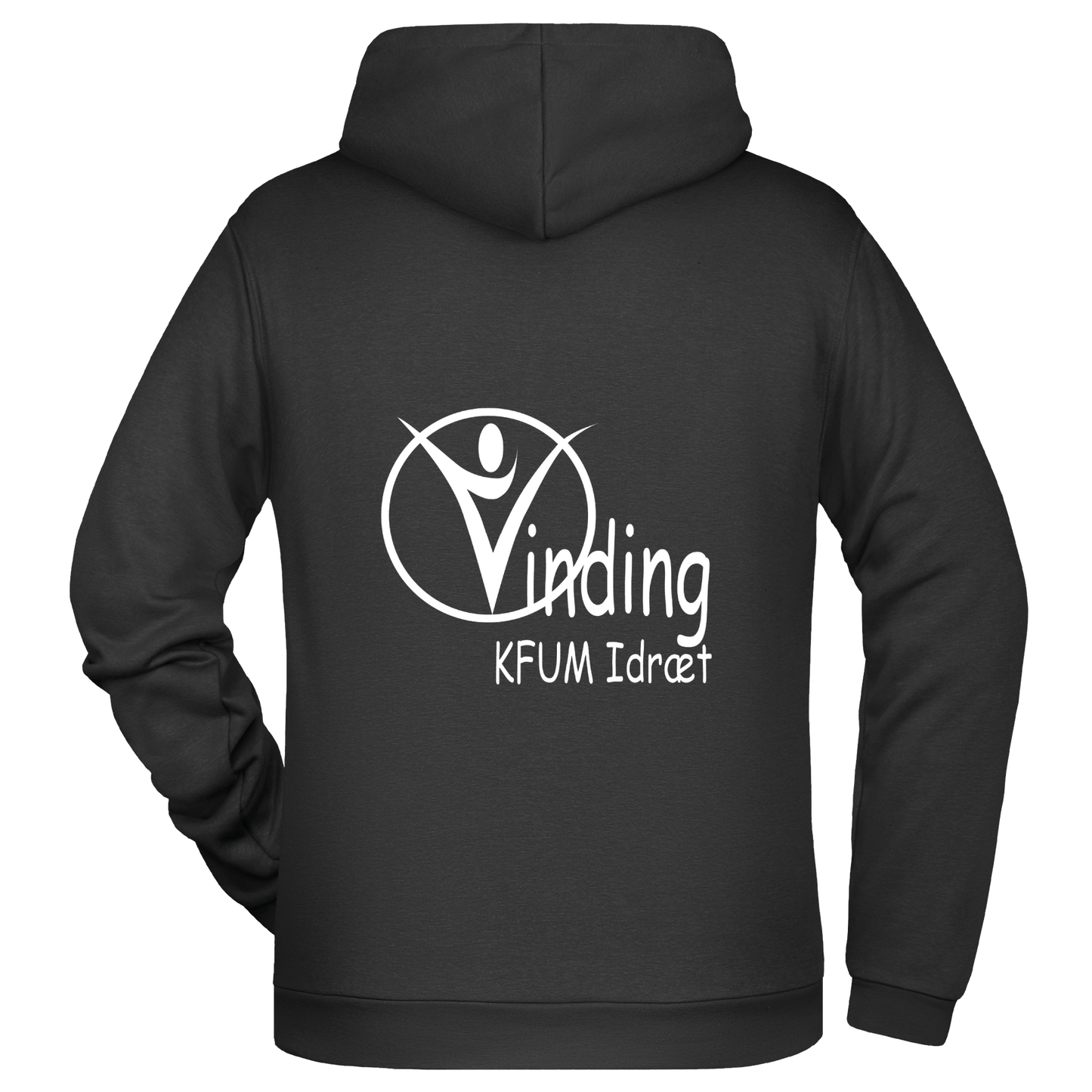 Bomulds Hoodie - Barn - Vinding KFUM